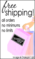 Free shipping with Stampin Up April 6-8 - 3 days free shipping on all orders