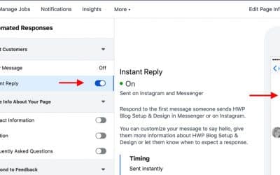Create Instant Replies On Your Facebook Business Page