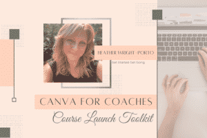 Canva for Coaches Course Launch Toolkit