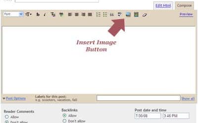 Blogger: How To Create a New Post With or Without an Image