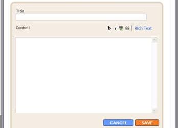 Blogger: Alternative to Adding an Image in the Sidebar