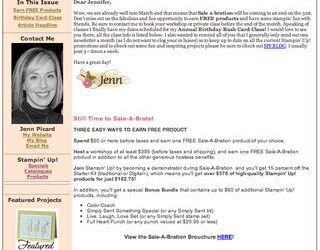 Recent Constant Contact Newsletter Design Templates