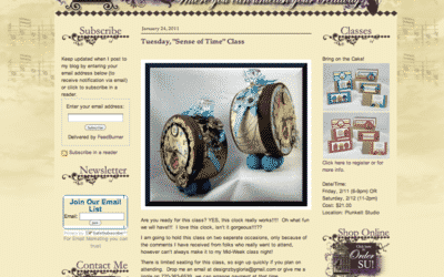 DESIGN: Gloria Plunkett Gets a Blog Makeover!